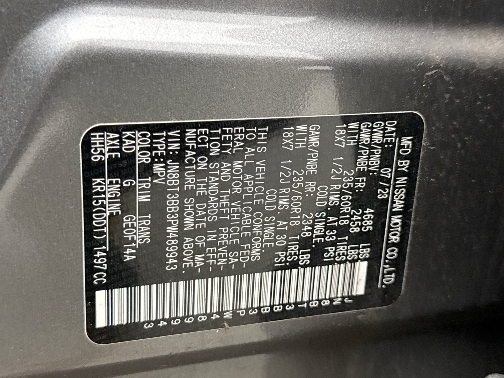 Used 2023 Nissan Rogue SV AWD/4WD image 12