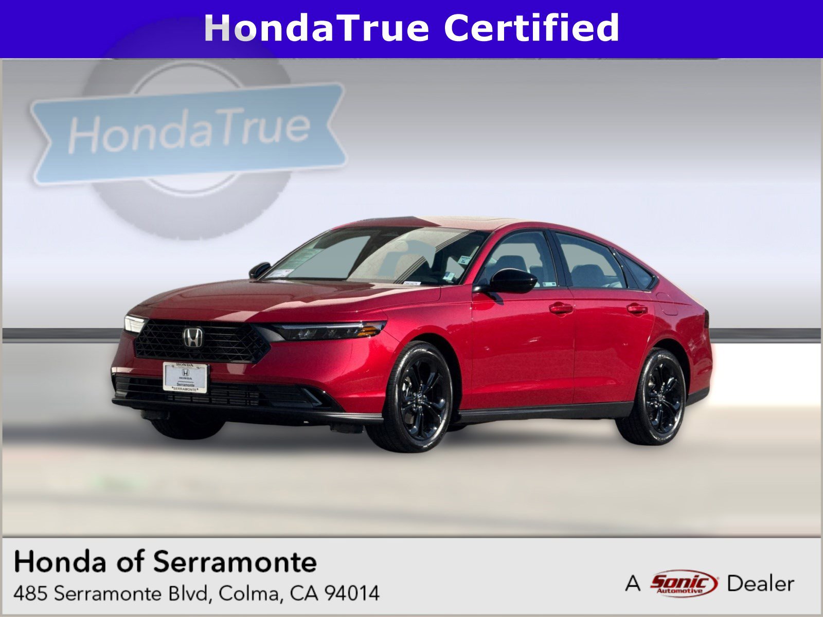 Certified 2025 Honda Accord SE image 1