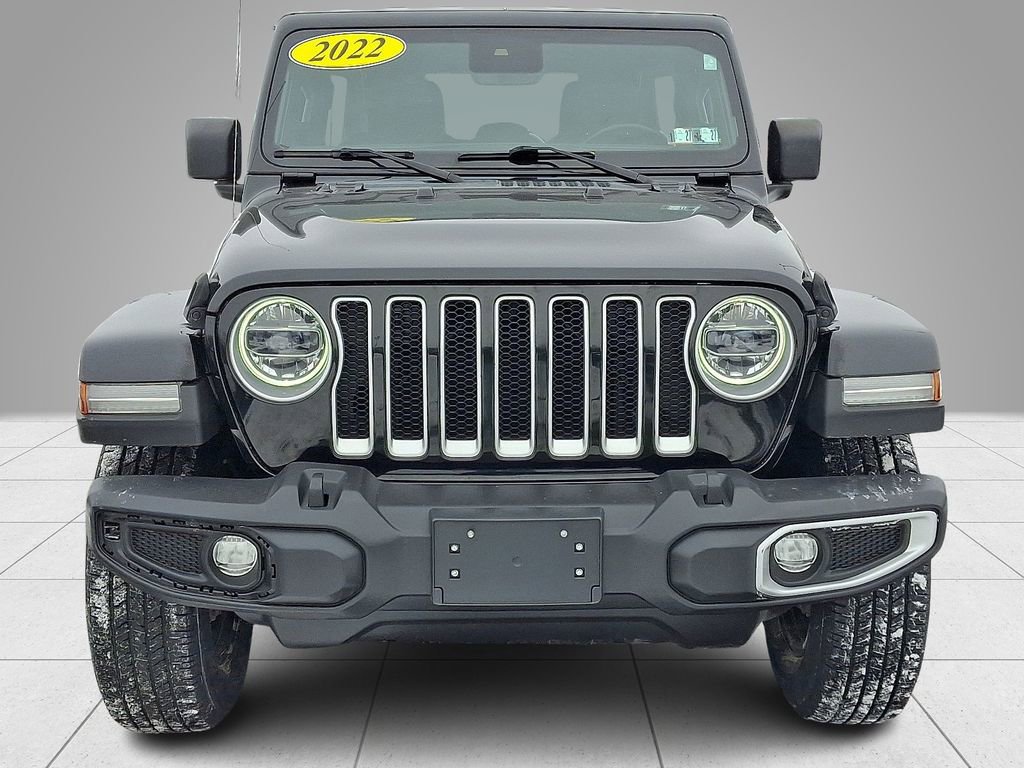 Used 2022 Jeep Wrangler Unlimited Sahara w/ LED Lighting Group image 3