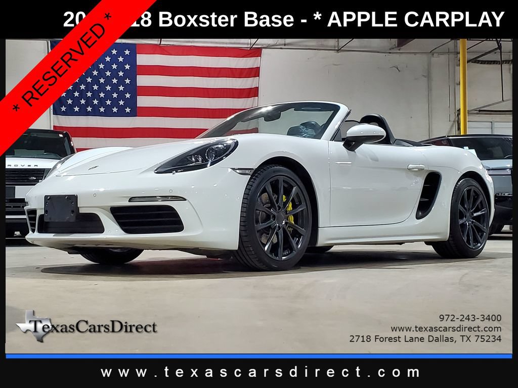 Used 2019 Porsche 718 Boxster RWD 360° Tour
