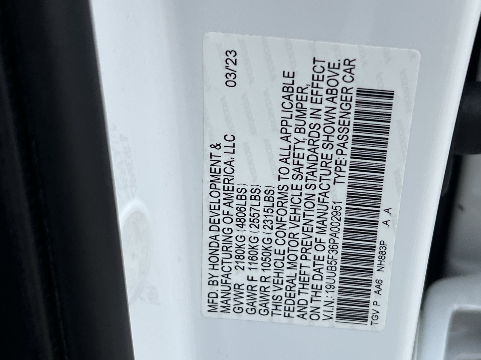 Used 2023 Acura TLX FWD image 39
