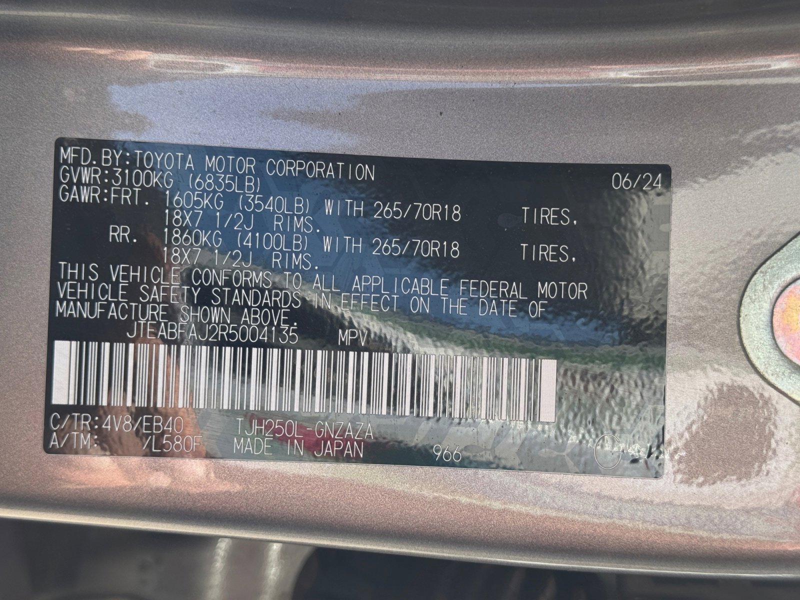 Used 2024 Toyota Land Cruiser AWD/4WD image 34
