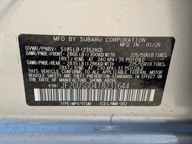 New 2026 Subaru Crosstrek 2.5i Sport image 19