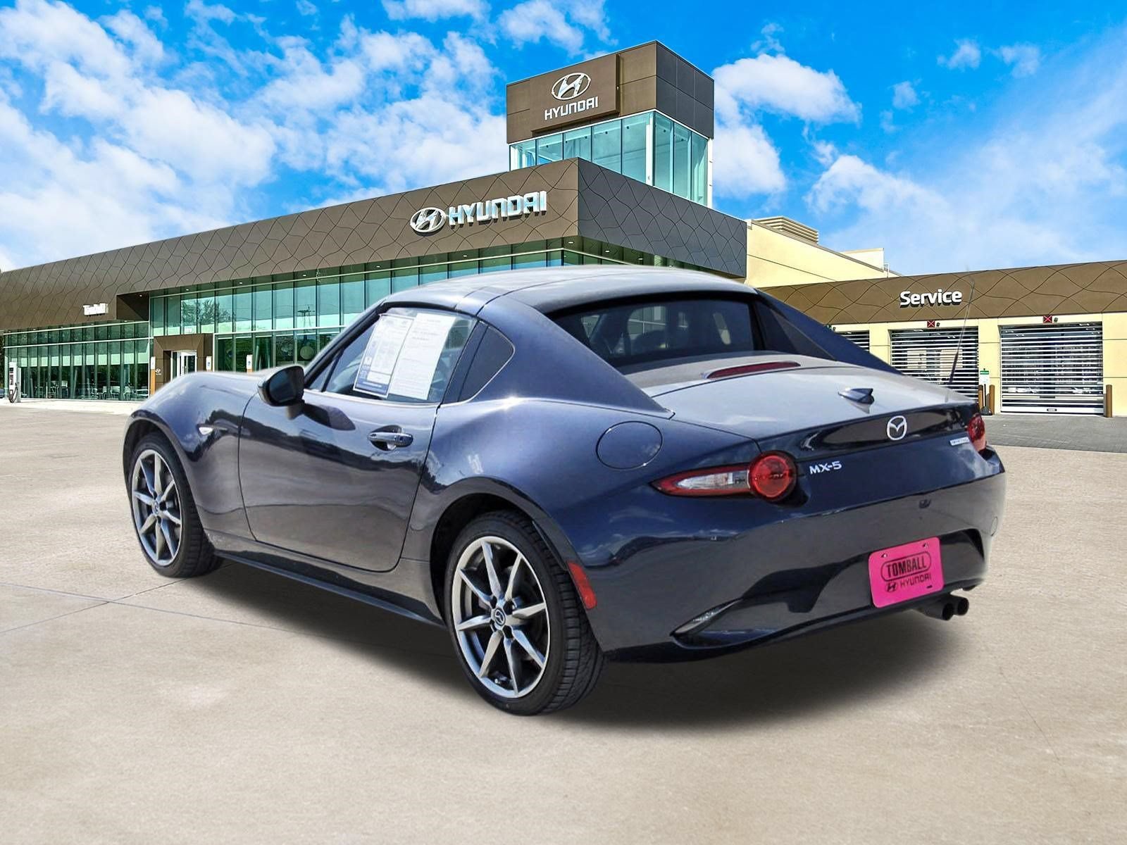Used 2021 MAZDA MX-5 Miata RF Grand Touring RWD image 8