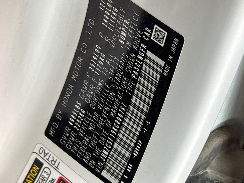 Used 2019 Honda Clarity Base image 12