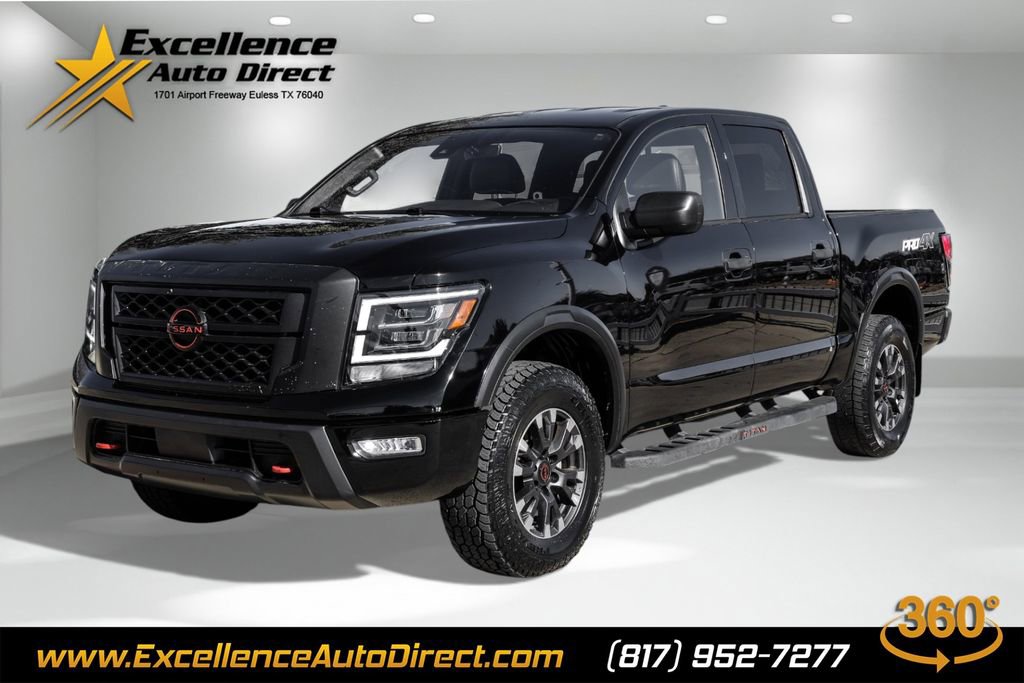 Used 2023 Nissan Titan PRO-4X w/ Off Road Protection Package image 1