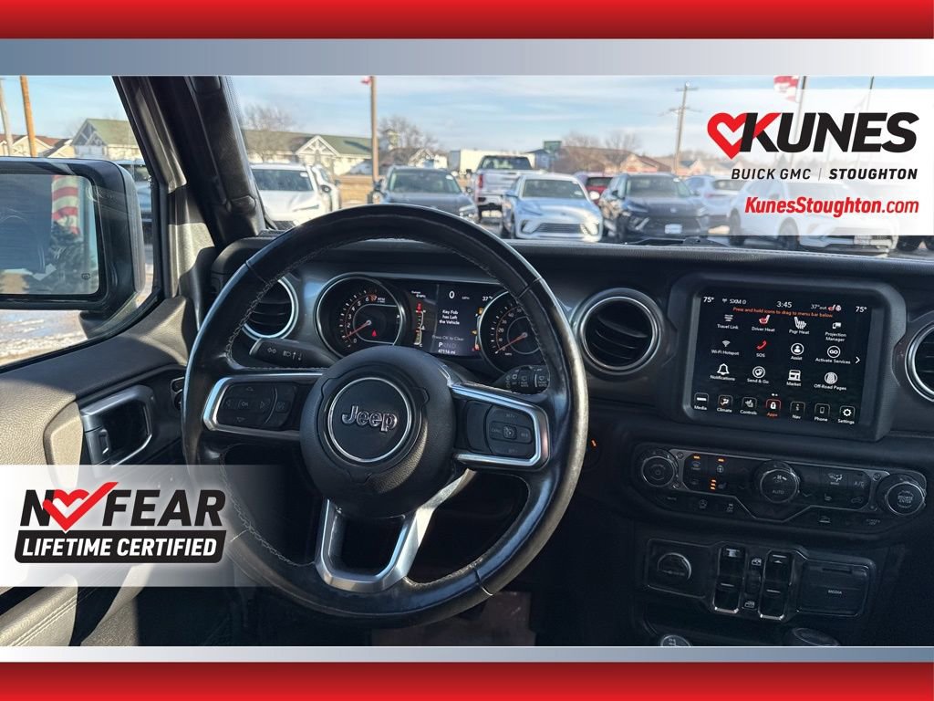 Used 2021 Jeep Wrangler Unlimited Sahara w/ Uconnect 4C Nav & Sound Group image 43
