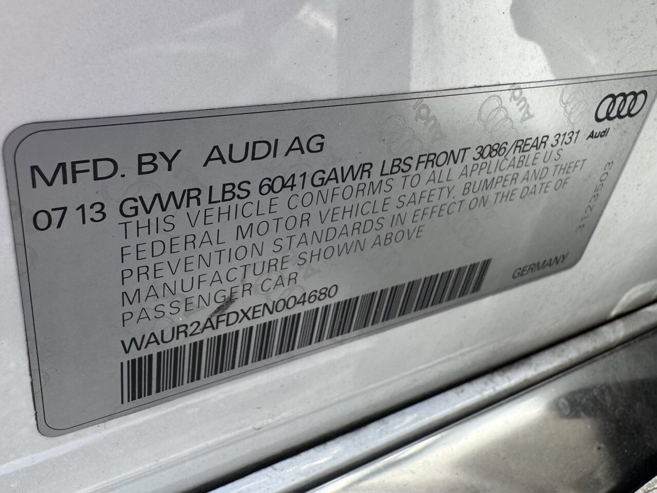 Used 2014 Audi A8 L 4.0T AWD/4WD image 25