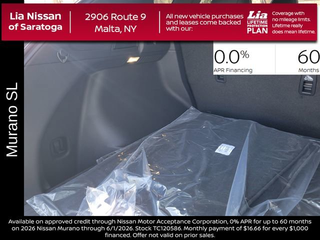 New 2026 Nissan Murano SL AWD/4WD image 33