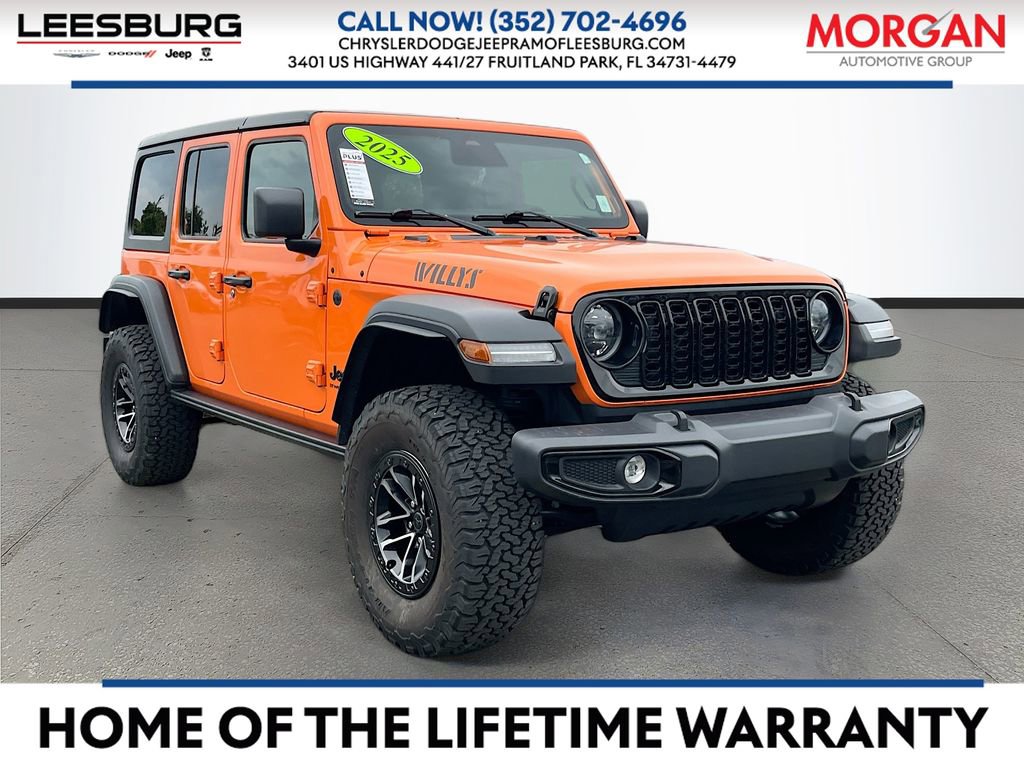 Certified 2025 Jeep Wrangler Unlimited Sport