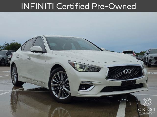 Certified 2023 INFINITI Q50 Luxe w/ Cargo Package RWD video 1