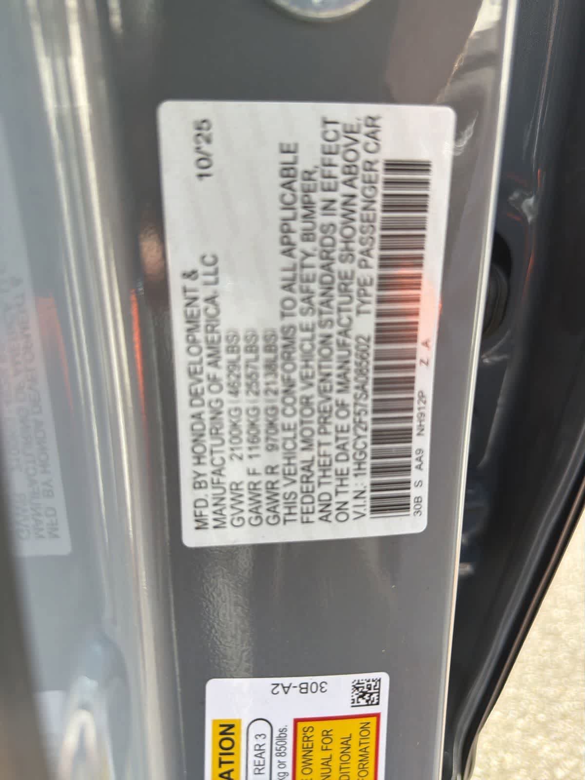 Used 2025 Honda Accord Sport image 42