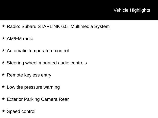 Used 2023 Subaru Crosstrek 2.0i image 9