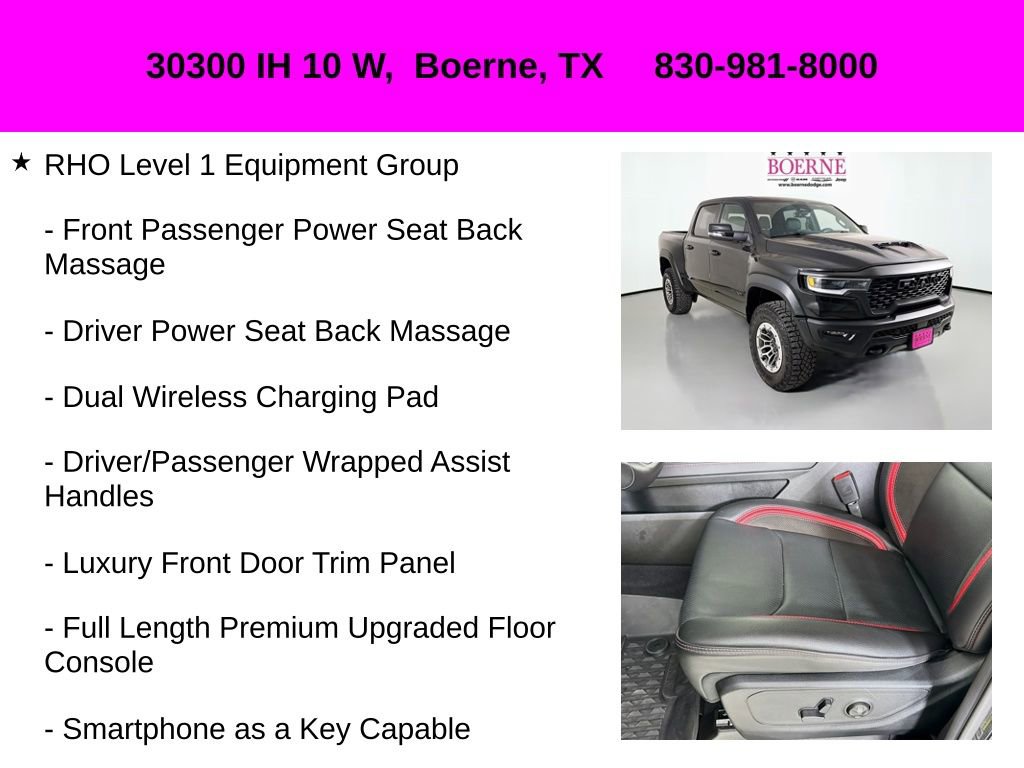 Used 2026 RAM 1500 RHO w/ RHO Level 1 Equipment Group image 20