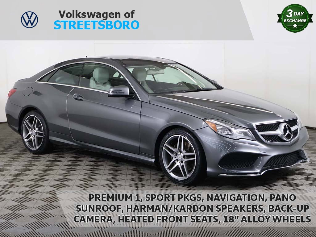 Used 2017 Mercedes-Benz E 400 Coupe w/ Premium 1 Package