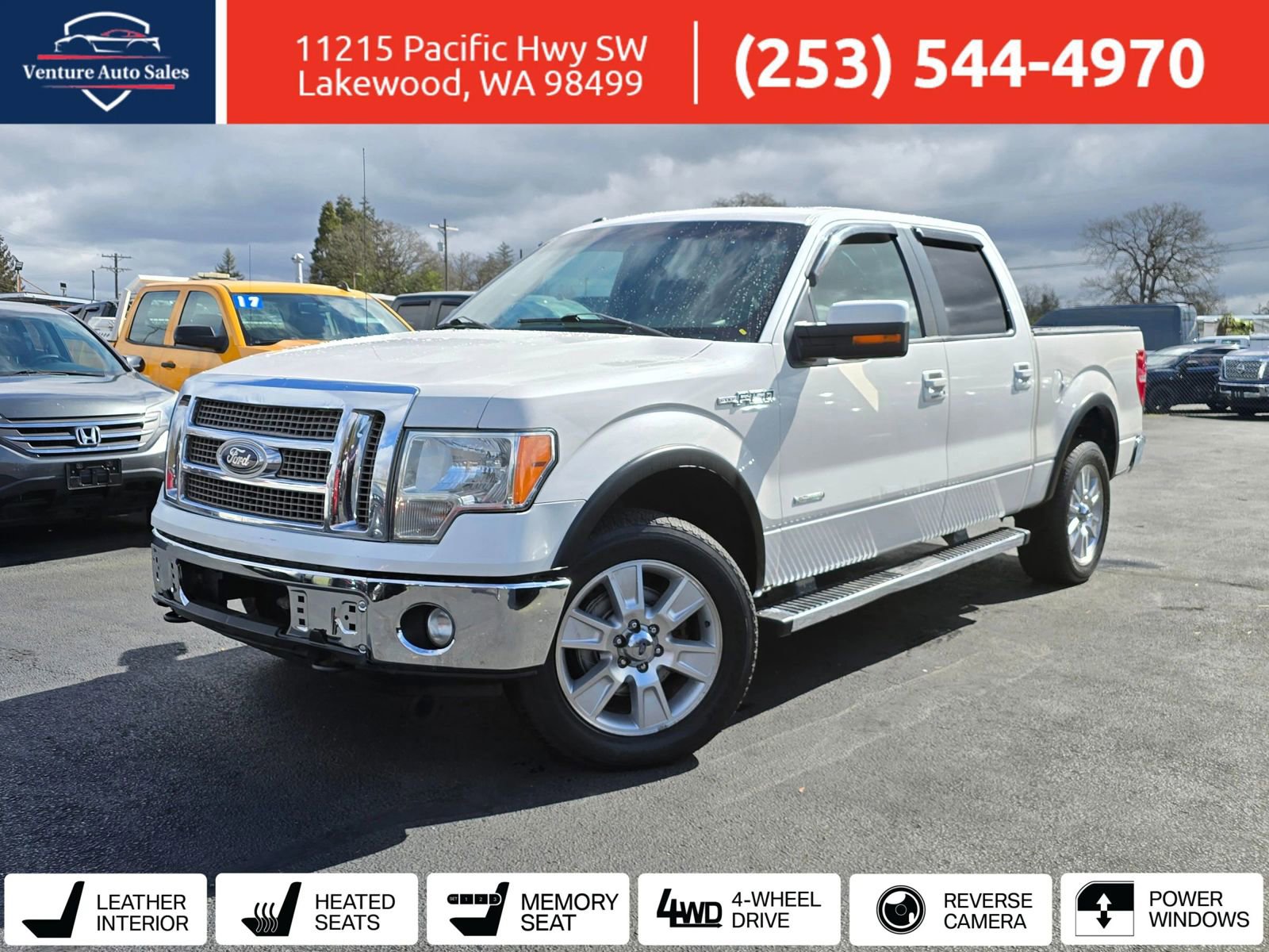 Used 2012 Ford F150 Lariat w/ Max Trailer Tow Pkg