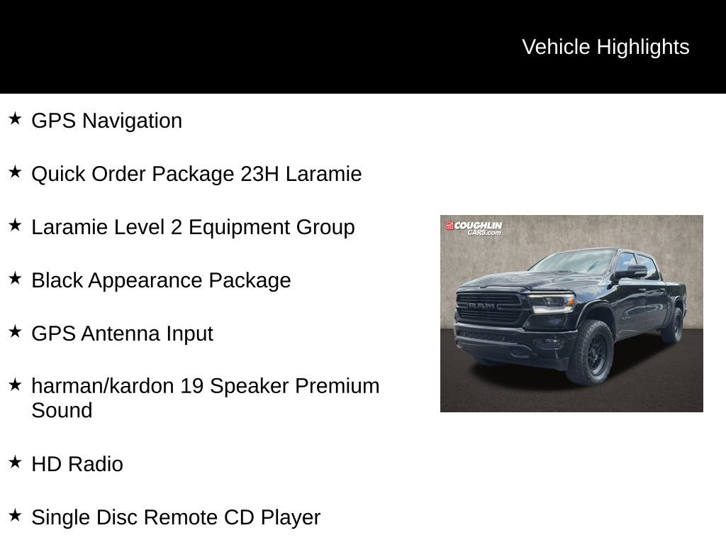 Used 2019 RAM 1500 Laramie AWD/4WD image 2