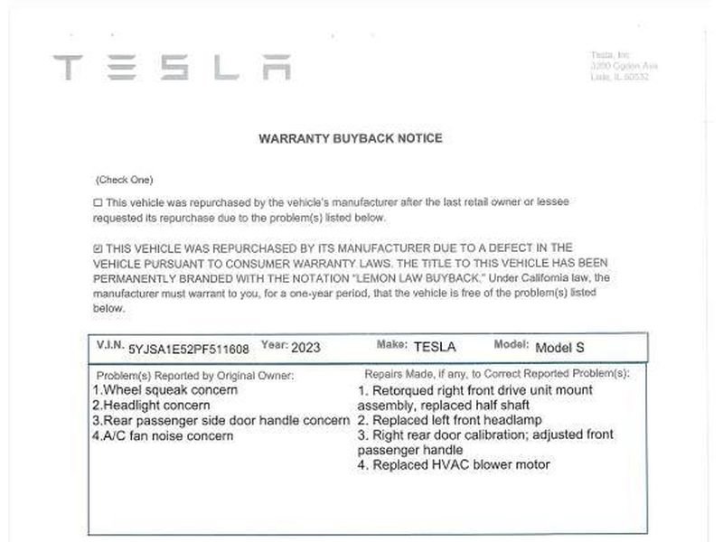 Used 2023 Tesla Model S image 5