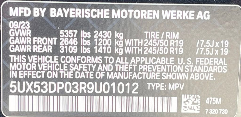 Certified 2024 BMW X3 xDrive30i w/ Premium Package AWD/4WD image 39