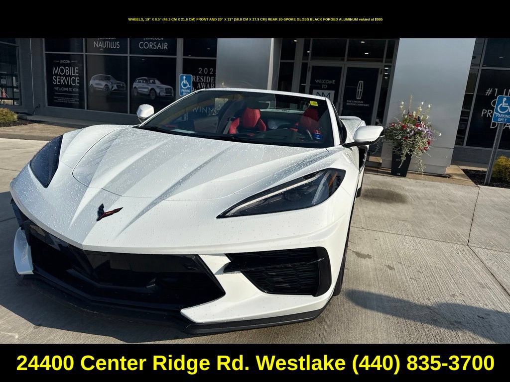 Used 2023 Chevrolet Corvette Stingray Preferred Conv w/ Z51 Performance Package RWD image 6