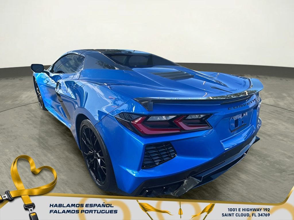 Certified 2024 Chevrolet Corvette Stingray Preferred Conv w/ Stealth Interior Trim Package image 4