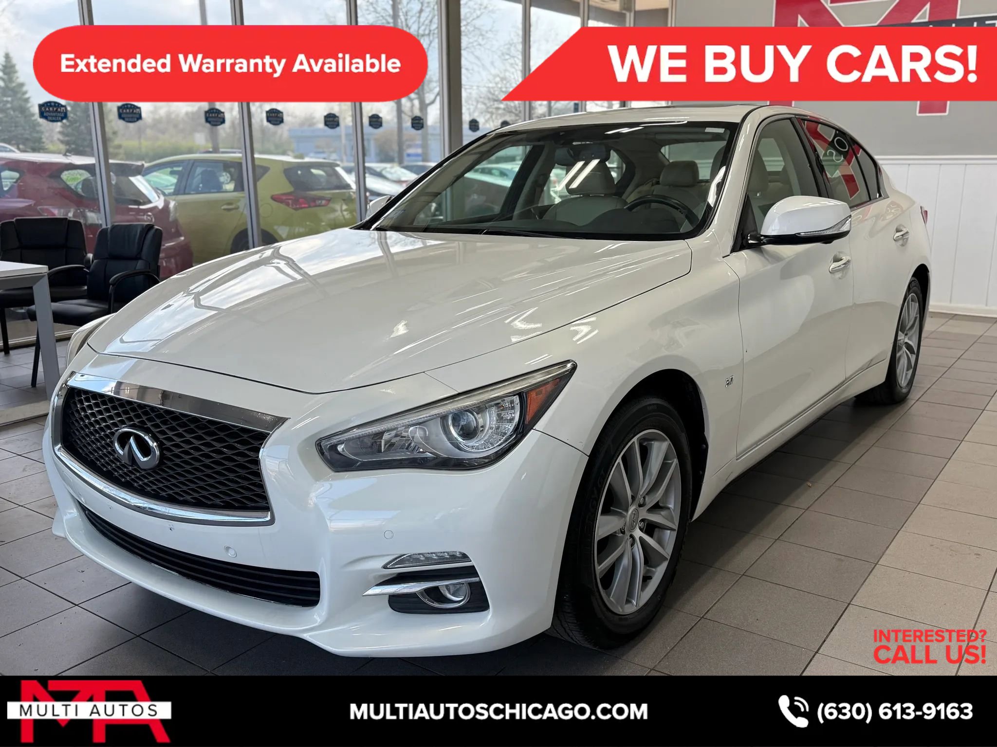 Used 2015 INFINITI Q50 Premium w/ Deluxe Touring Package image 9