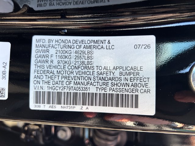 New 2026 Honda Accord Sport image 18