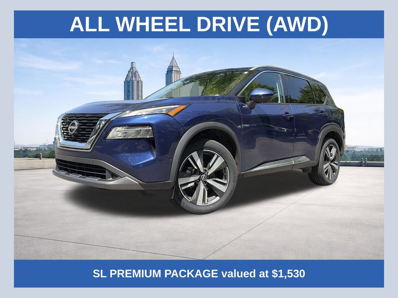 Used 2023 Nissan Rogue SL w/ SL Premium Package AWD/4WD image 1