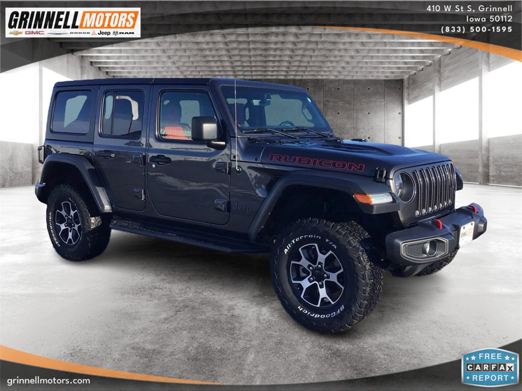 Used 2022 Jeep Wrangler Unlimited Rubicon w/ LED Lighting Group image 3