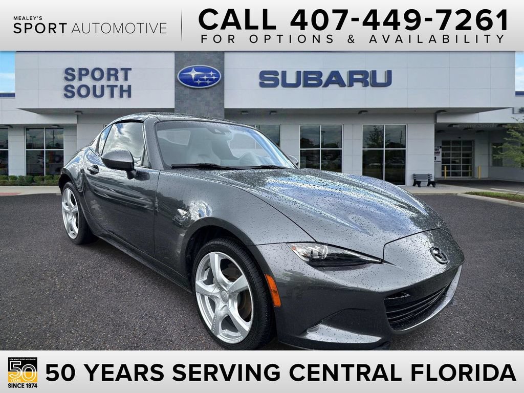 Used 2021 MAZDA MX-5 Miata RF Grand Touring RWD image 1