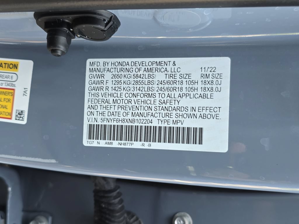 Used 2022 Honda Pilot TrailSport image 38