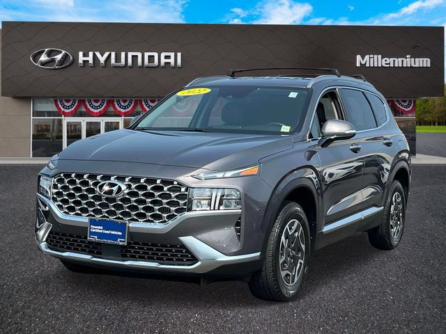 Certified 2022 Hyundai Santa Fe Blue AWD/4WD image 4