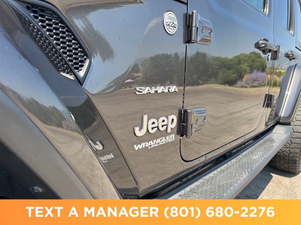 Used 2019 Jeep Wrangler Unlimited Sahara AWD/4WD image 11