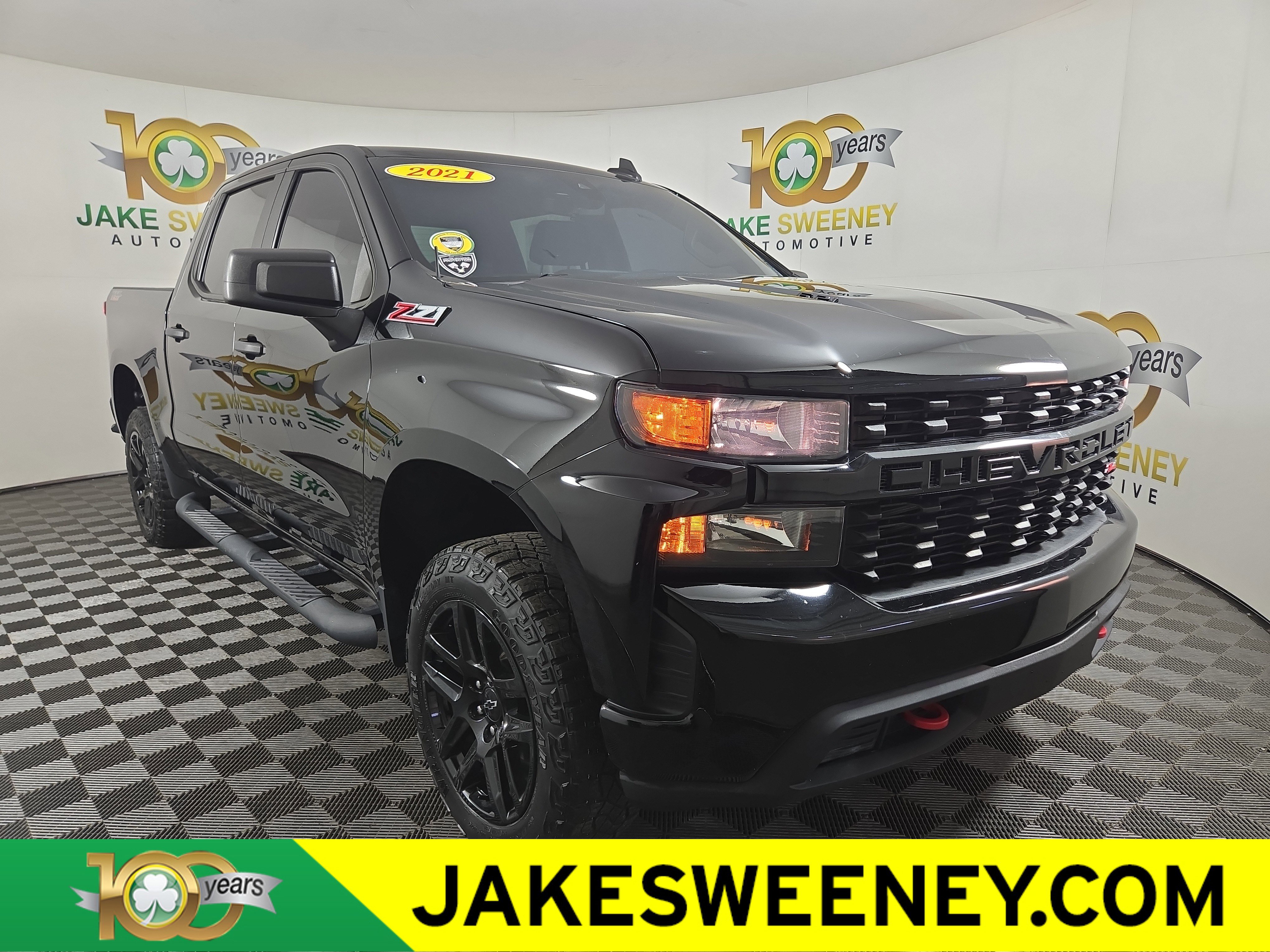 Certified 2021 Chevrolet Silverado 1500 Custom Trail Boss