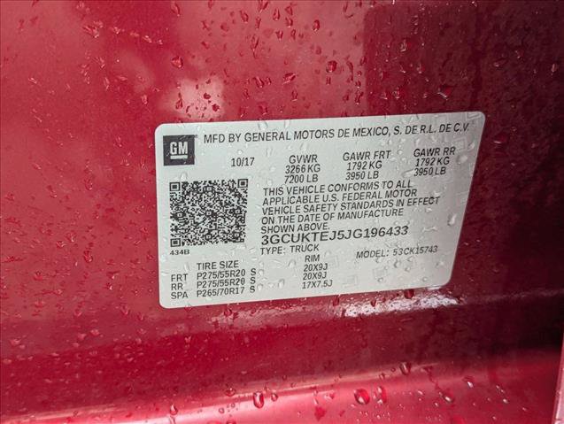 Used 2018 Chevrolet Silverado 1500 High Country AWD/4WD image 24