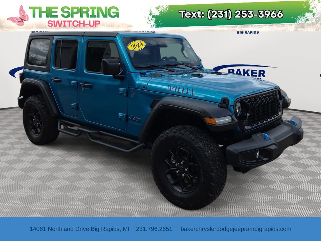 Used 2024 Jeep Wrangler Unlimited AWD/4WD image 1