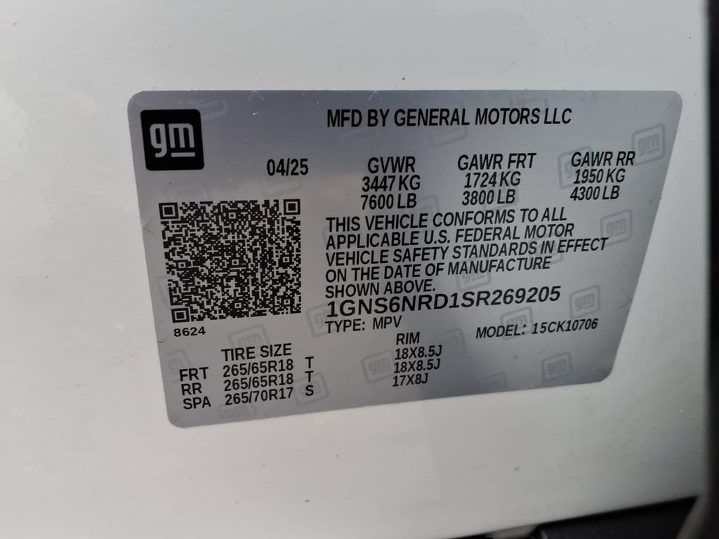 Used 2025 Chevrolet Tahoe LT AWD/4WD image 34