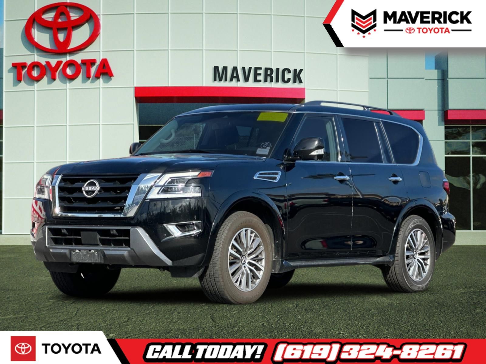 Used 2023 Nissan Armada SL w/ Captain's Chairs Package image 1