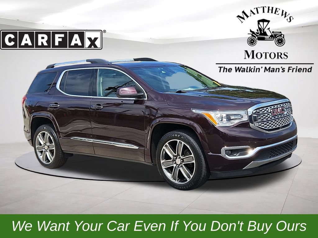 Used 2018 GMC Acadia Denali w/ Technology Package AWD/4WD image 1