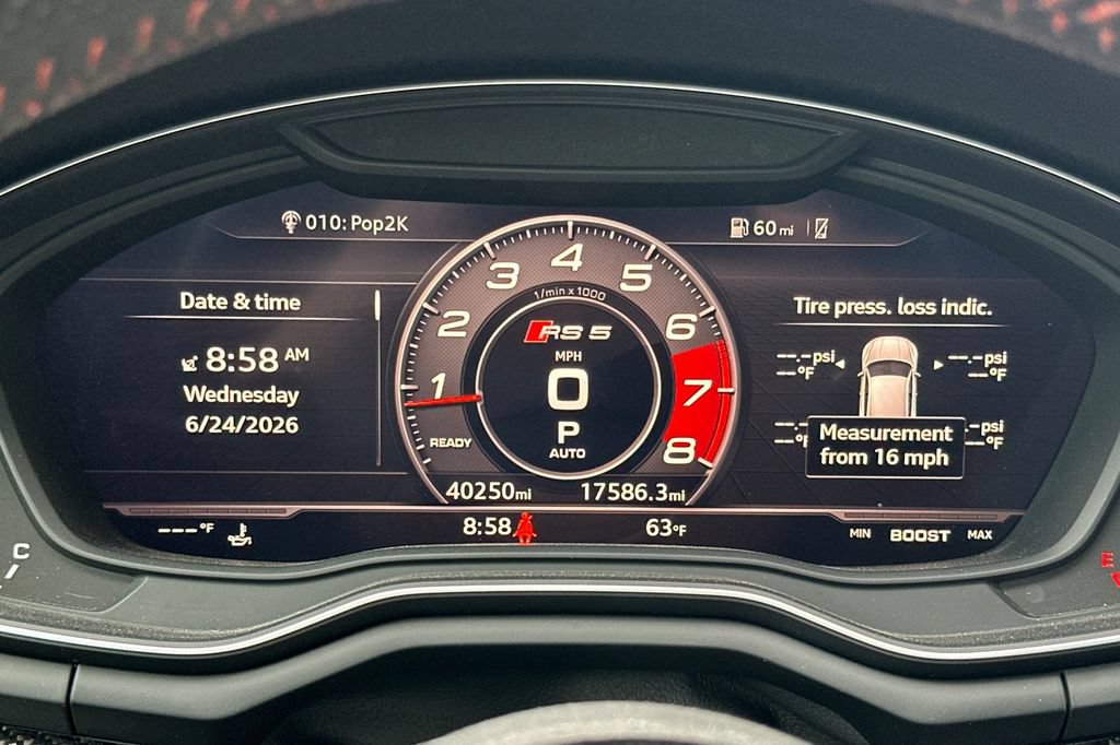 Used 2019 Audi RS 5 Sportback w/ Black Optic Package AWD/4WD image 29