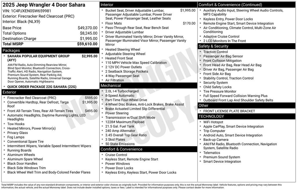 New 2025 Jeep Wrangler Sahara image 36