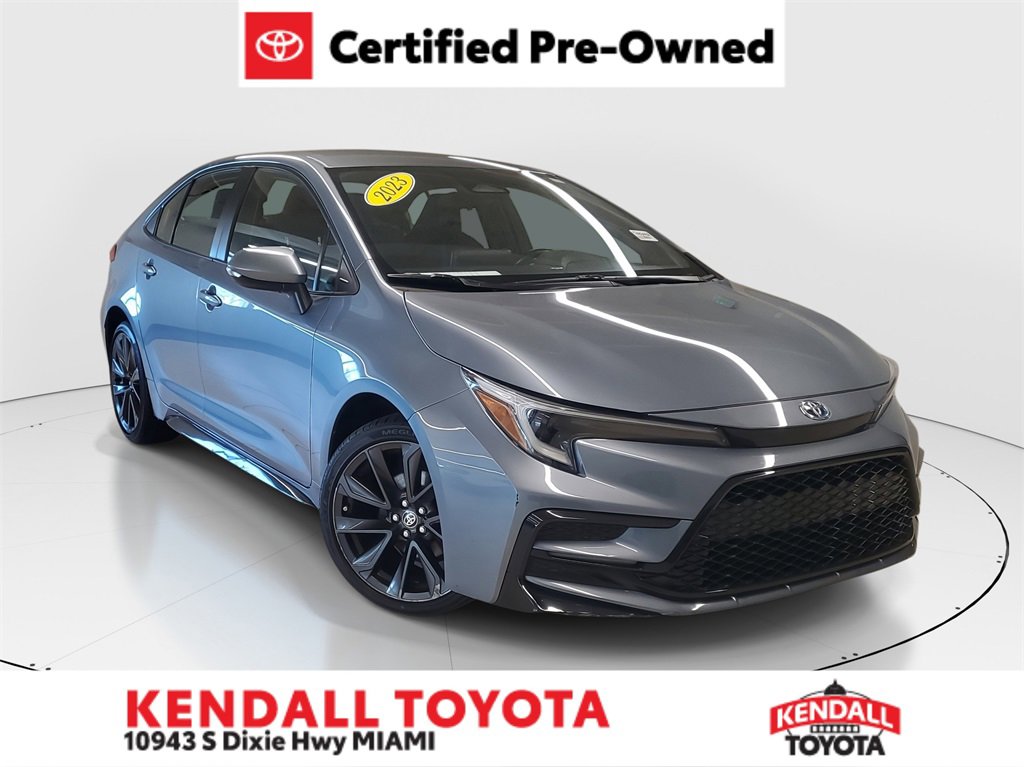 Certified 2023 Toyota Corolla SE