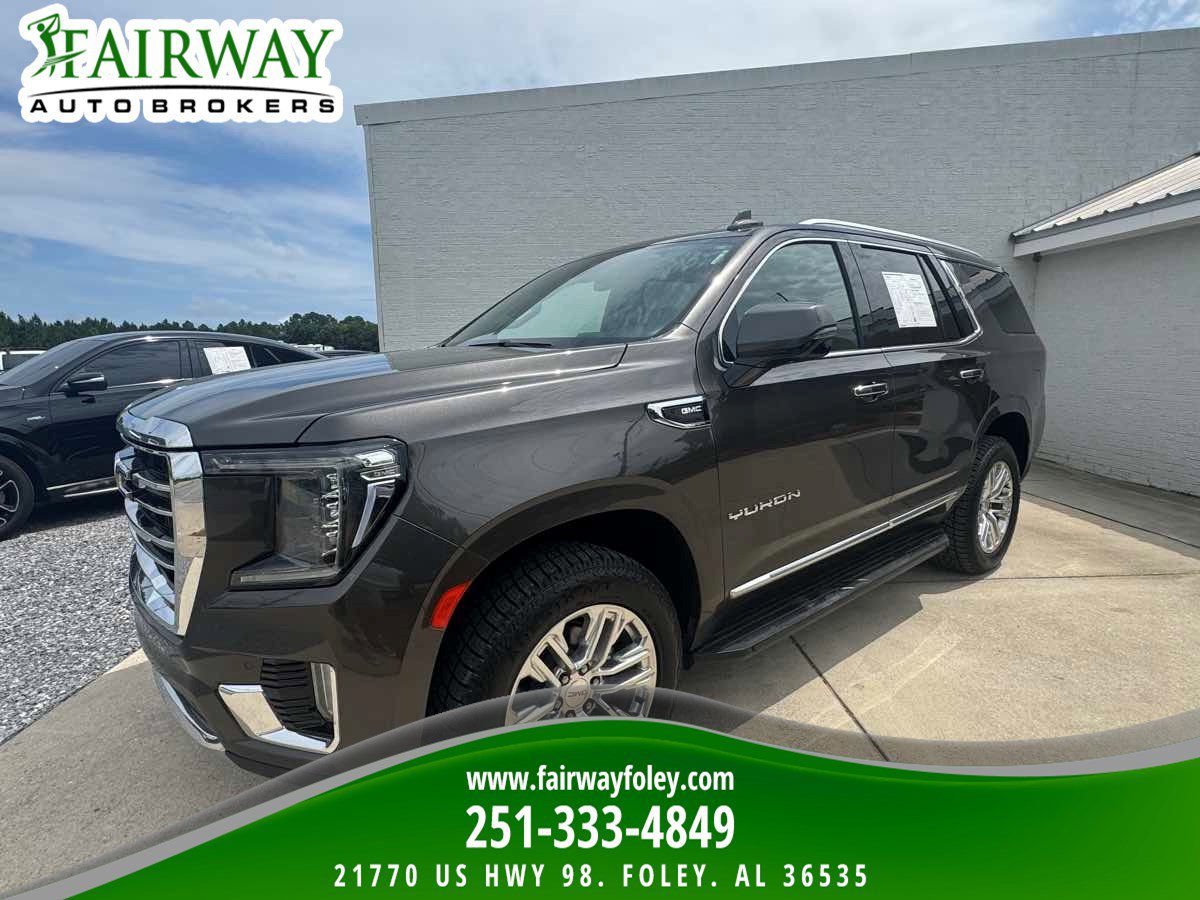 Used 2021 GMC Yukon SLT w/ Rear Media and Nav Package RWD image 1