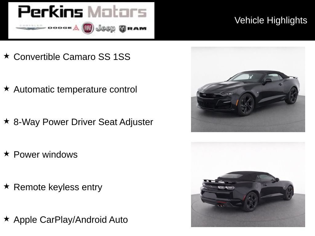 Used 2023 Chevrolet Camaro SS RWD image 14