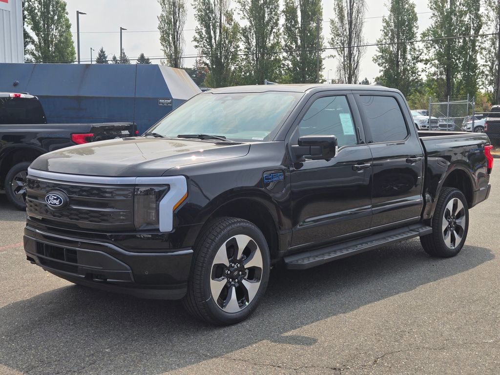 New 2025 Ford F150 Lightning Platinum