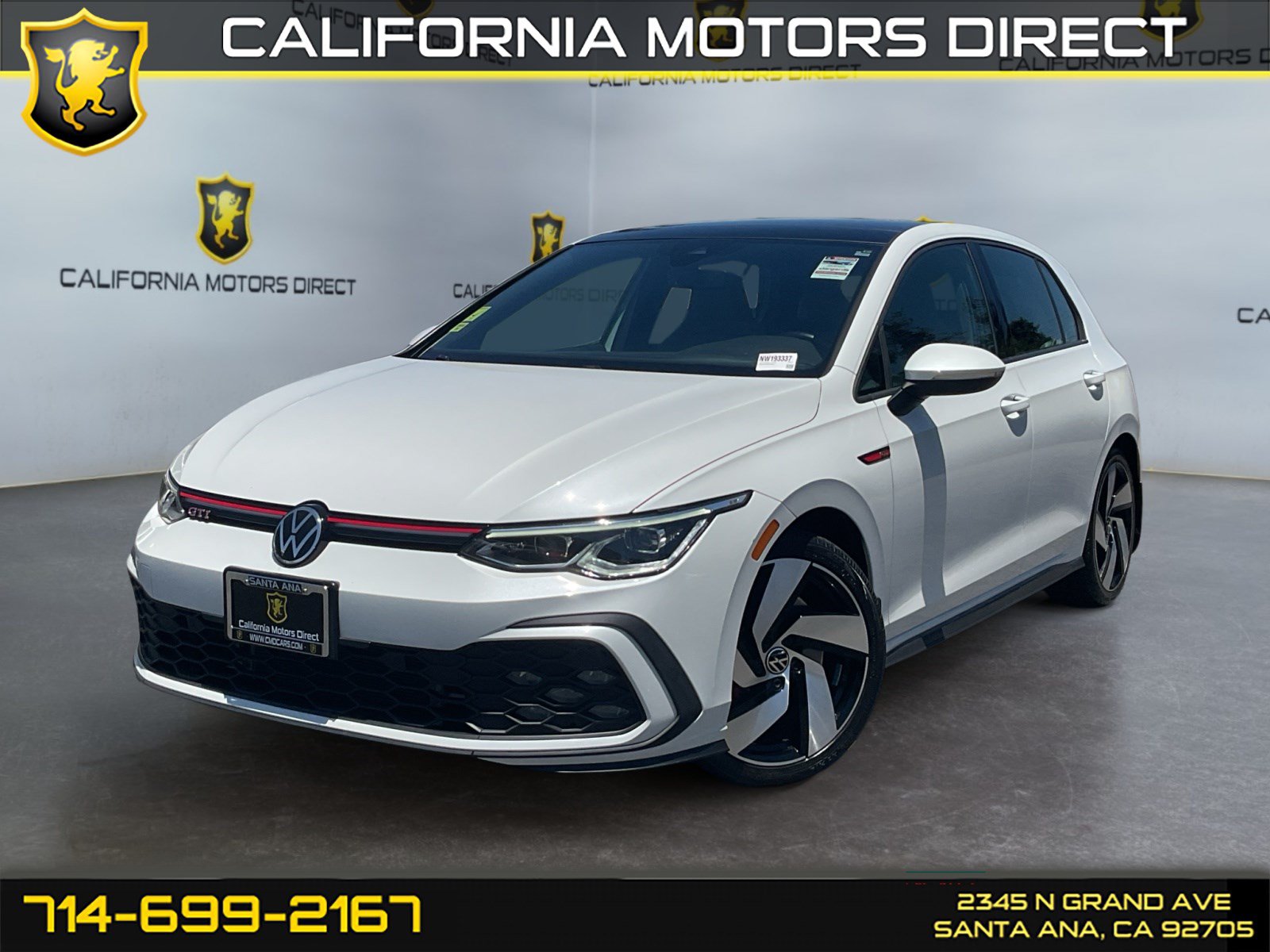 Used 2022 Volkswagen GTI SE w/ SE Leather Package FWD image 1