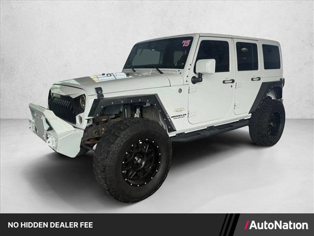 Used 2015 Jeep Wrangler Unlimited Sahara AWD/4WD image 1