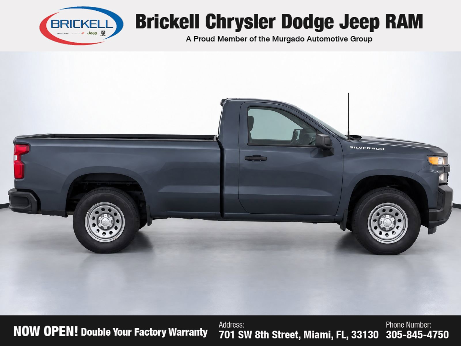 Used 2019 Chevrolet Silverado 1500 W/T RWD image 8