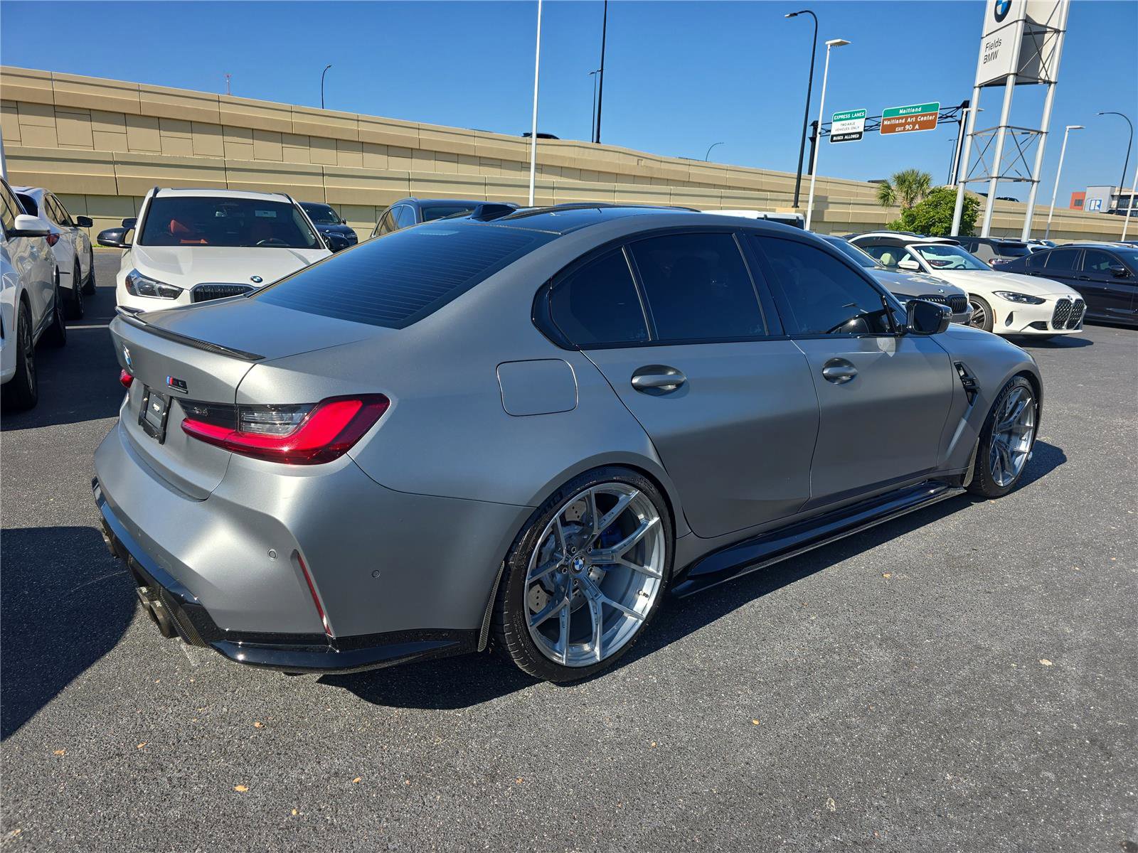 Used 2023 BMW M3 Competition w/ M Carbon Exterior Package image 2