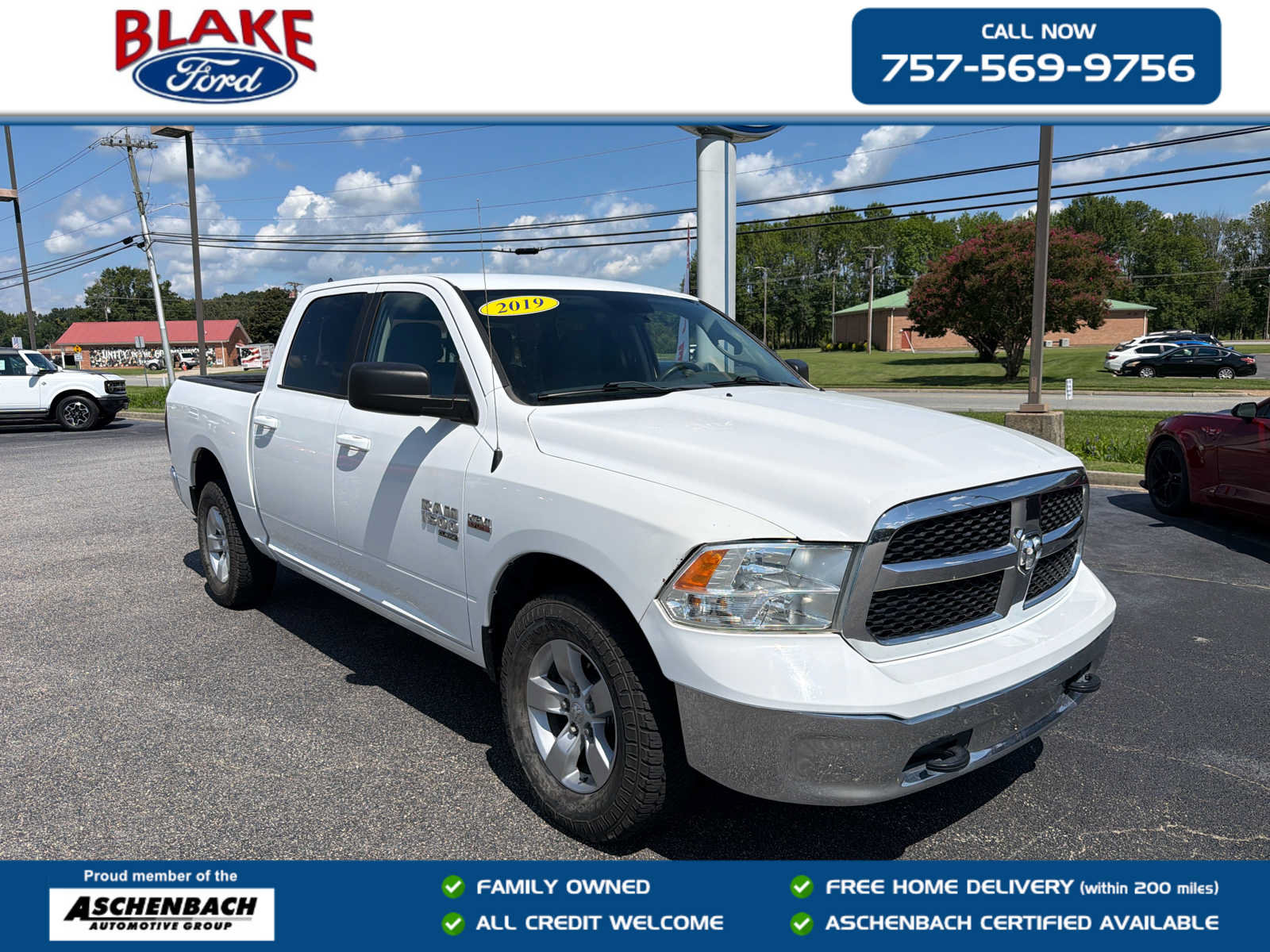 Used 2019 RAM 1500 Classic SLT w/ Protection Group